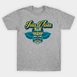 Vintage Classic Tiki Bar Isla Vista Apparel print T-Shirt
